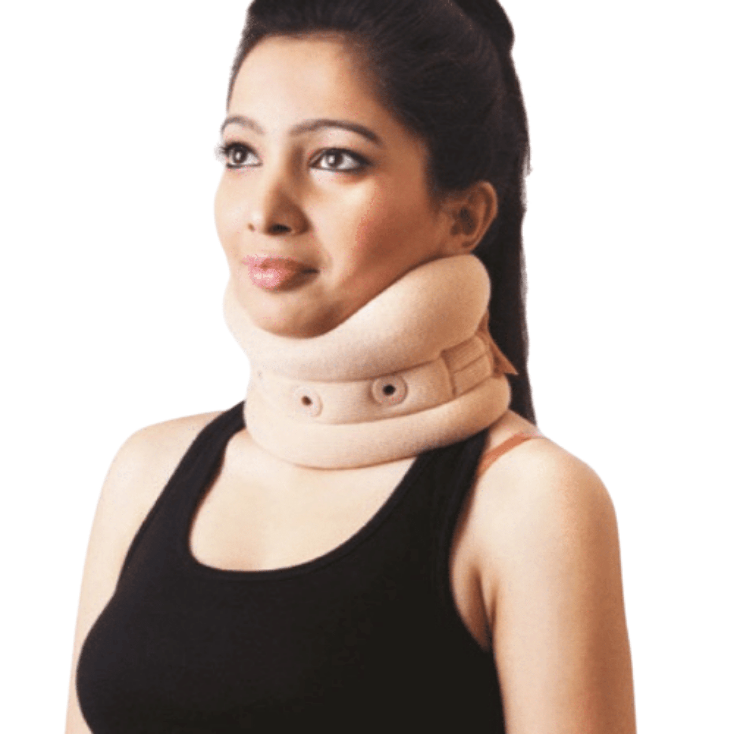 Soft Cervical Collar with Eyelet<br>(Code- ALX- 1003)